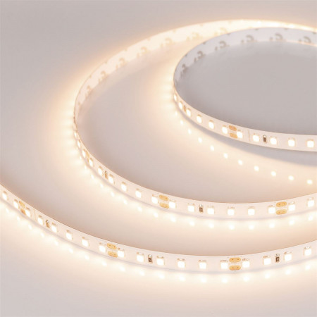 Светодиодная лента RT-A120-8mm 24V Warm3500 (9.6 W/m, IP20, 2835, 5m), Arlight