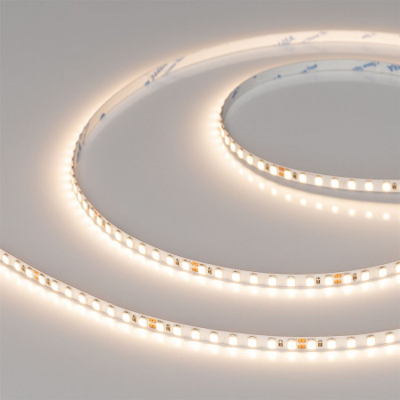 Светодиодная лента RT-A160-5mm 24V Warm3500 (15 W/m, IP20, 2835, 5m), Arlight