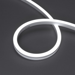 Гибкий неон герметичный MOONLIGHT-SIDE-A140-12x17mm 24V White6000 (9.6 W/m, IP67, 5m, wire x2), Arlight, 027941(1)