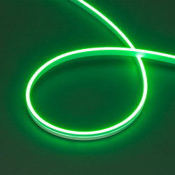 Гибкий неон герметичный MOONLIGHT-SIDE-A168-4x10mm 24V Green (7.2 W/m, IP65, 5m, wire x2), Arlight, 038315